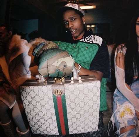 gucci custom bag asap rocky|New Gucci campaign featuring A$AP Rocky, Iggy Pop .